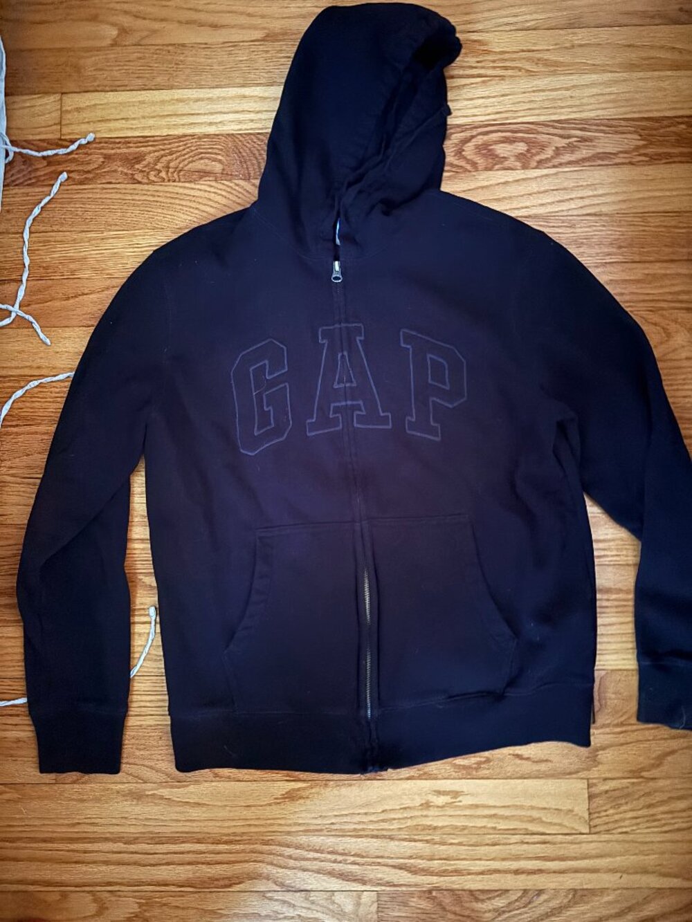 GAP LOGO Zip Hoodie Mens' Medium M